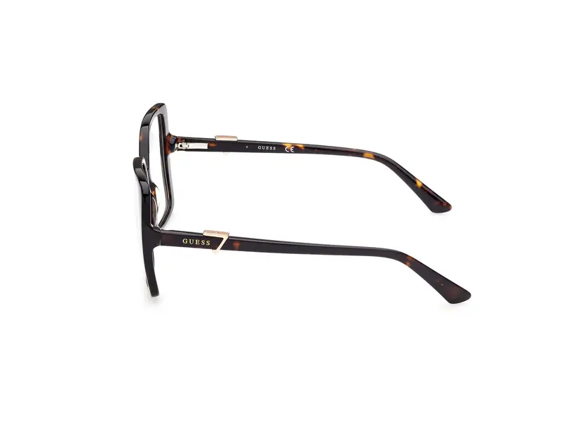 Guess Donna GU2876 052 Montature da vista Acetato Havana Squadrata Normale miniatura 3