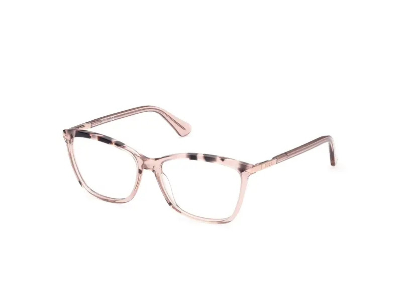 Guess Donna GU2880 057 Montature da vista Acetato Beige  Squadrata Normale
