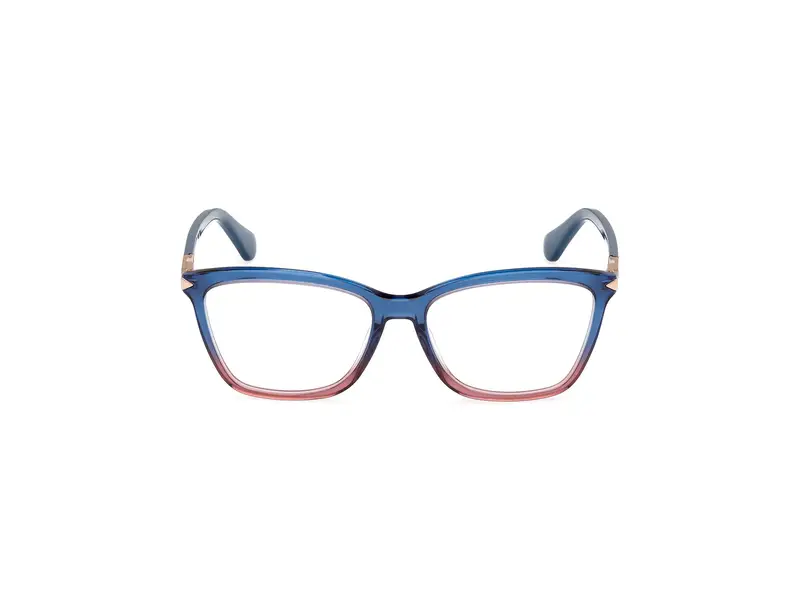 Guess Donna GU2880 092 Montature da vista Acetato Blu Squadrata Normale miniatura 2