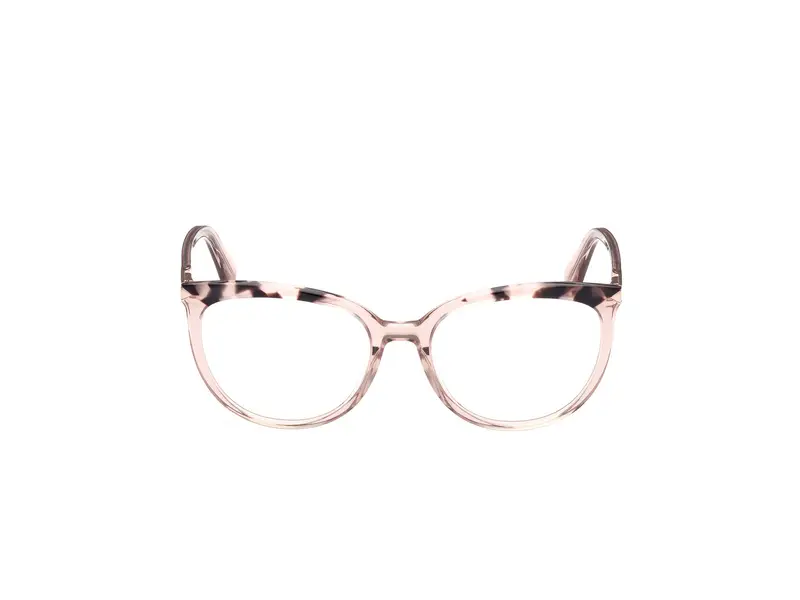 Guess Donna GU2881 057 Montature da vista Acetato Beige Rotonda Normale miniatura 2