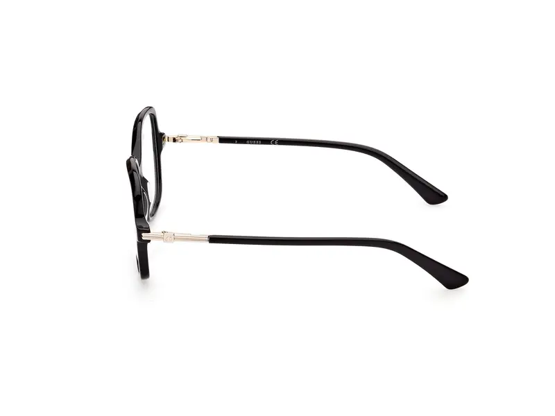 Guess Donna GU2906 001 Montature da vista Acetato Nero Geometrica Normale miniatura 2