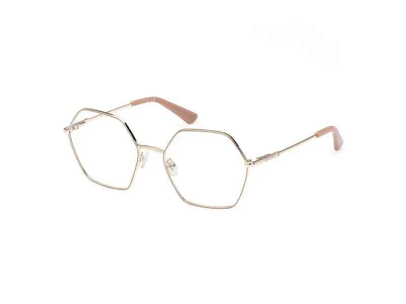Guess Donna GU2934 033 Montature da vista Metallo Oro  Geometrica Normale