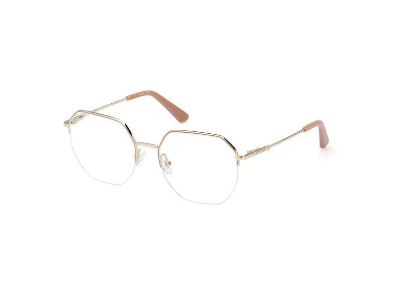Guess Donna GU2935 033 Montature da vista Metallo Oro  Geometrica Normale