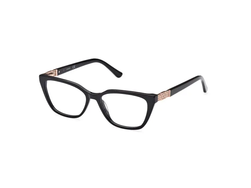 Guess Donna GU2941 001 Montature da vista Acetato Nero  Squadrata Normale