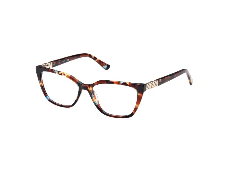 Guess Donna GU2941 056 Montature da vista Acetato Havana  Squadrata Normale