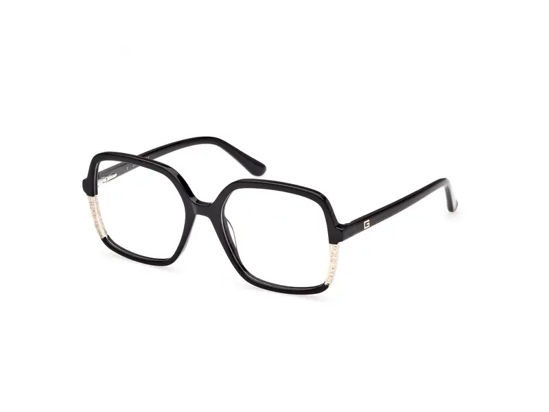 Guess Donna GU2950 001 Montature da vista Acetato Nero  Squadrata Normale