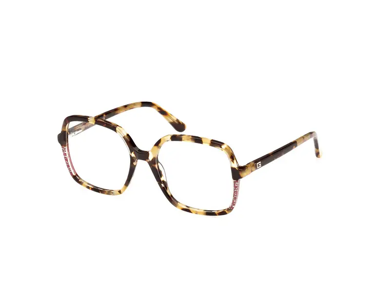 Guess Donna GU2950 053 Montature da vista Acetato Havana  Squadrata Normale