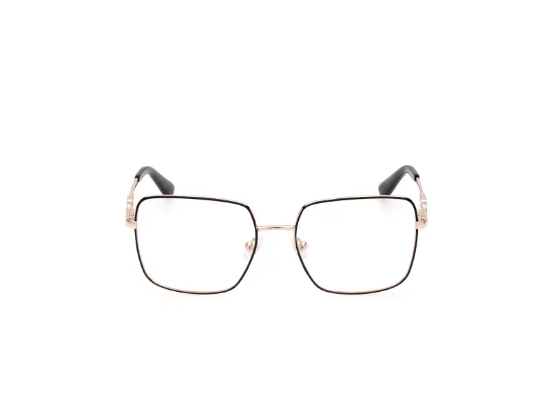 Donna GU2953 005 Montature da vista Metallo Nero Squadrata Normale miniatura 3