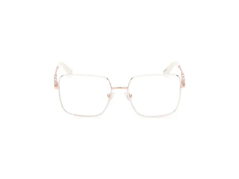 Guess Donna GU2953 024 Montature da vista Metallo Bianco Squadrata Normale miniatura 2