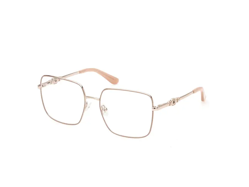 Guess Donna GU2953 059 Montature da vista Metallo Beige  Squadrata Normale