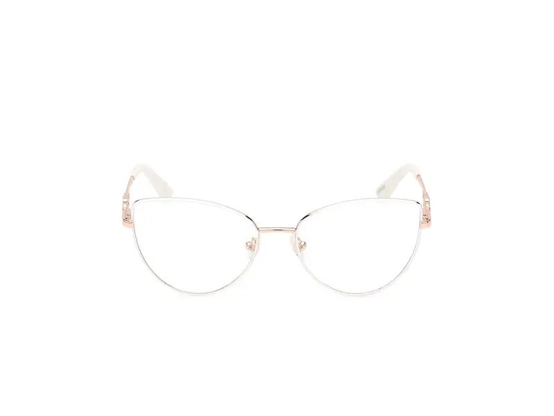 Guess Donna GU2954 024 Montature da vista Metallo Bianco Cat Eye Normale miniatura 2