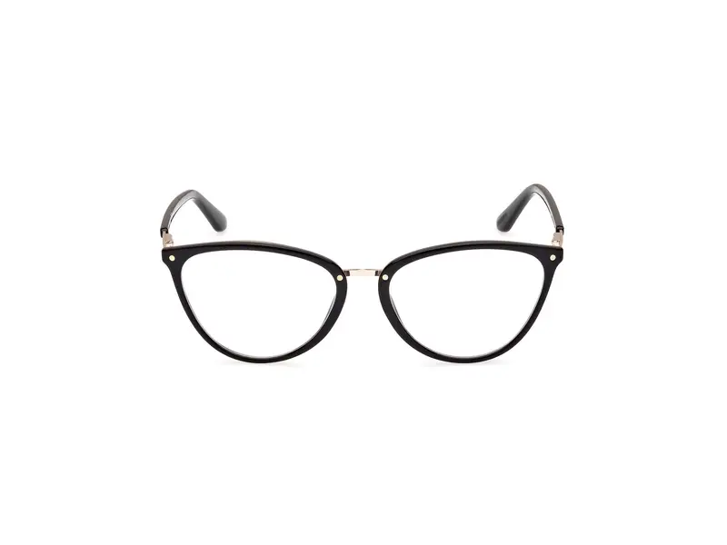 Guess Donna GU2957 001 Montature da vista Iniettato Nero Cat Eye Normale miniatura 2