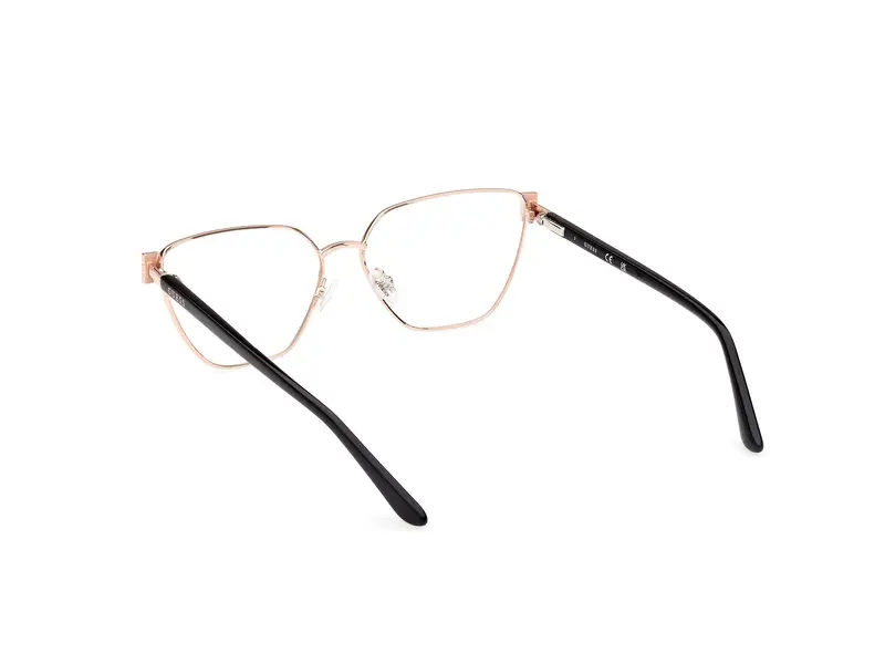 Guess Donna GU2969 005 Montature da vista Metallo Nero Farfalla Normale miniatura 3