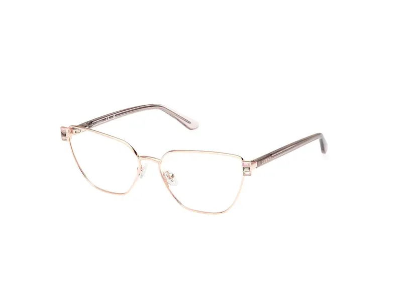 Guess Donna GU2969 028 Montature da vista Metallo Oro  Farfalla Normale