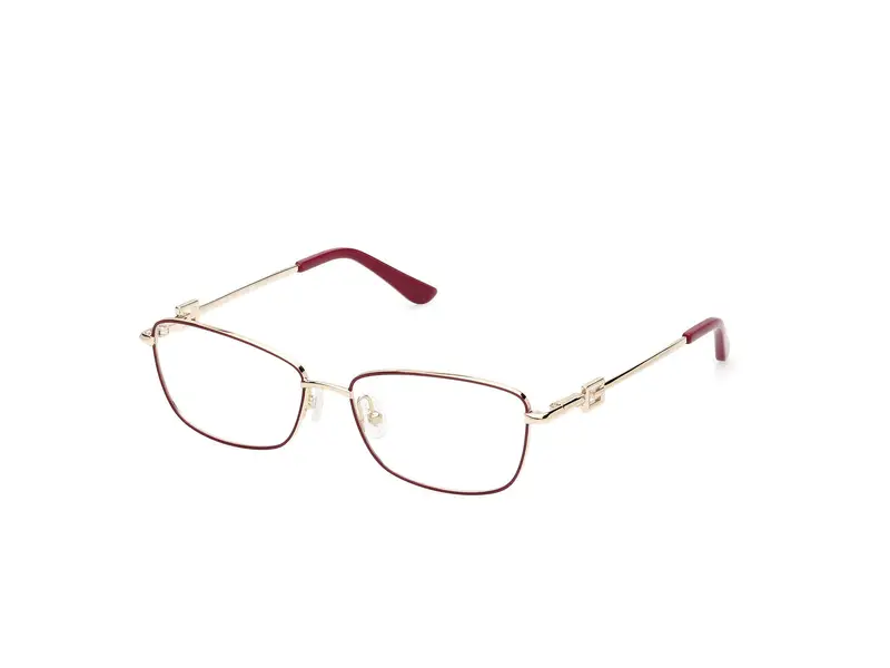 Guess Donna GU2975 071 Montature da vista Metallo Bordeaux  Squadrata Normale