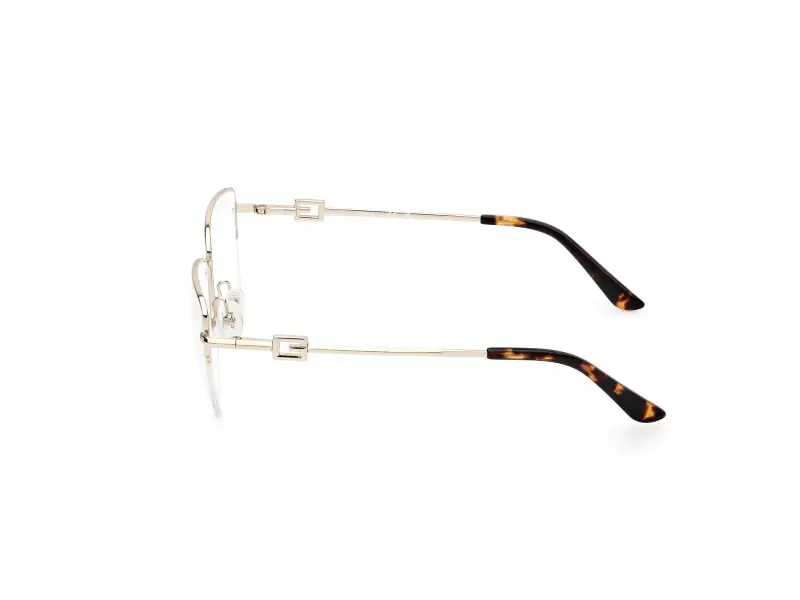 Donna GU2976 032 Montature da vista Metallo Oro Squadrata Normale miniatura 2