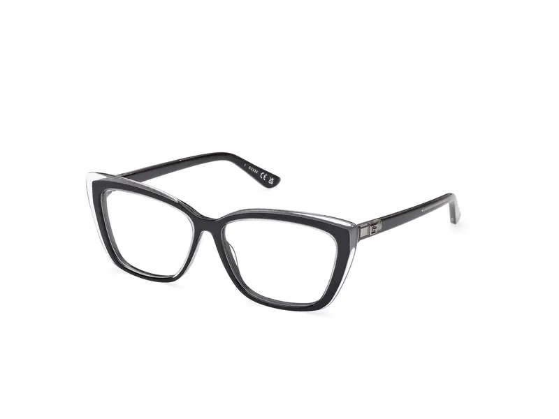 Guess Donna GU2977 005 Montature da vista Acetato Nero  Squadrata Normale