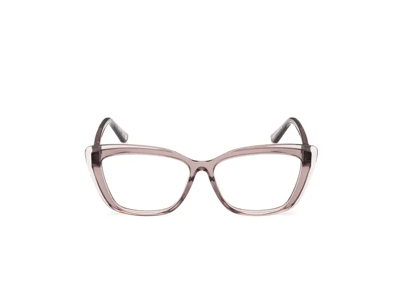 Guess Donna GU2977 059 Montature da vista Acetato Beige Squadrata Normale miniatura 2