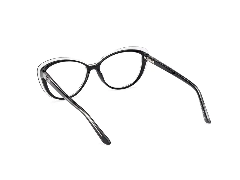 Guess Donna GU2978 005 Montature da vista Acetato Nero Cat Eye Normale miniatura 3