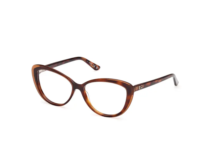 Guess Donna GU2978 052 Montature da vista Acetato Havana  Cat Eye Normale
