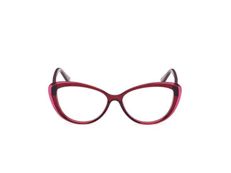 Guess Donna GU2978 069 Montature da vista Acetato Bordeaux Cat Eye Normale miniatura 2