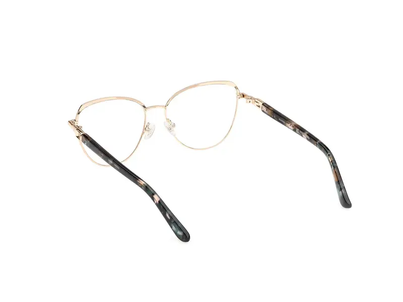 Guess Donna GU2982 098 Montature da vista Metallo Verde Rotonda Normale miniatura 3