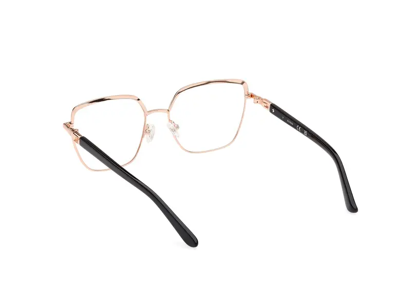 Guess Donna GU2983 005 Montature da vista Metallo Nero Geometrica Normale miniatura 3