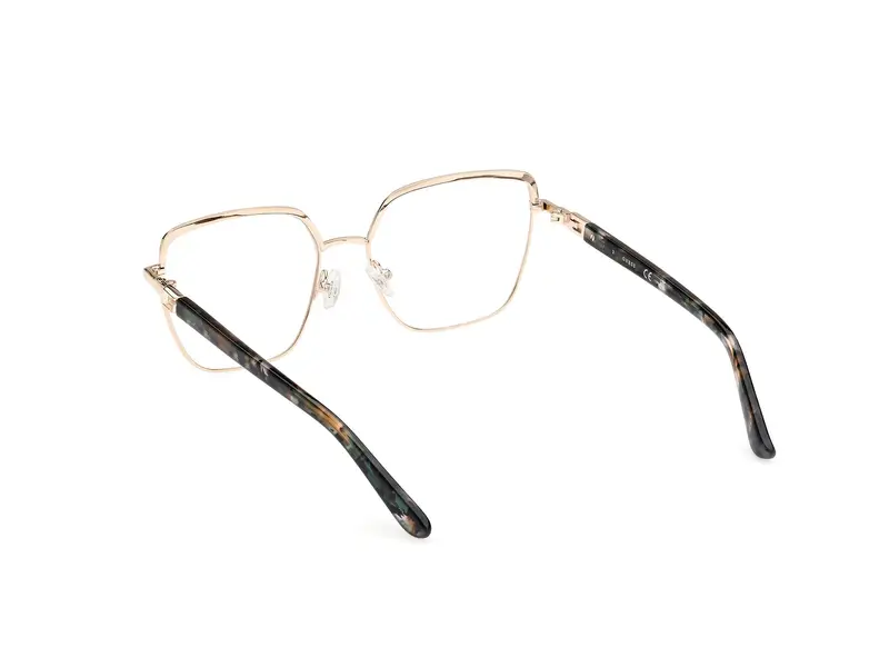 Guess Donna GU2983 098 Montature da vista Metallo Verde Geometrica Normale miniatura 3