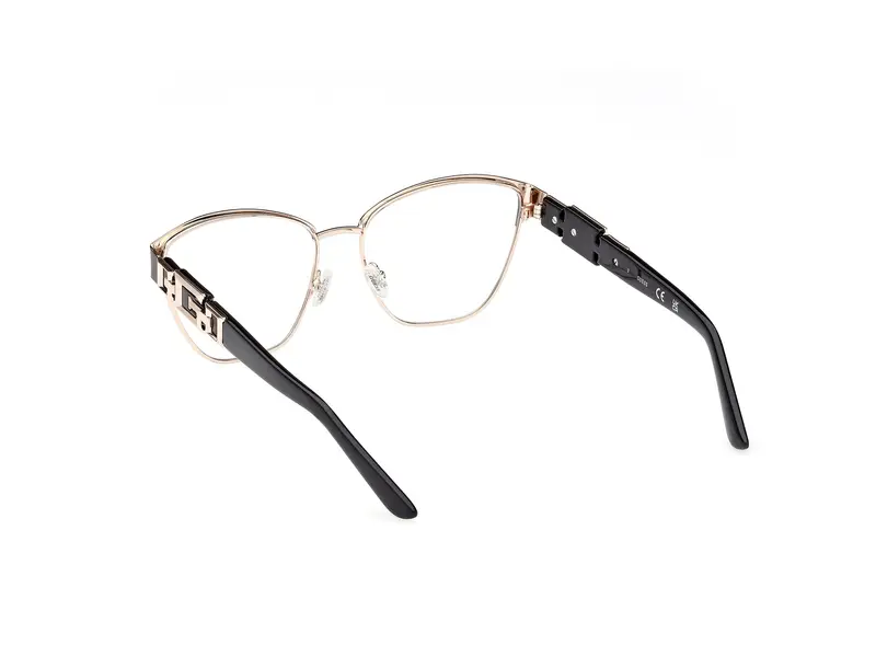 Guess Donna GU2984 005 Montature da vista Metallo Nero Squadrata Normale miniatura 3