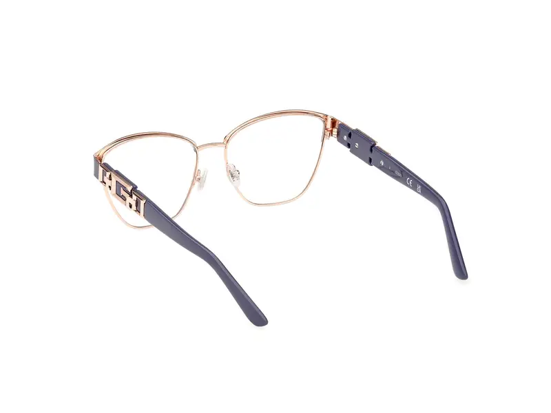 Guess Donna GU2984 020 Montature da vista Metallo Grigio Squadrata Normale miniatura 3