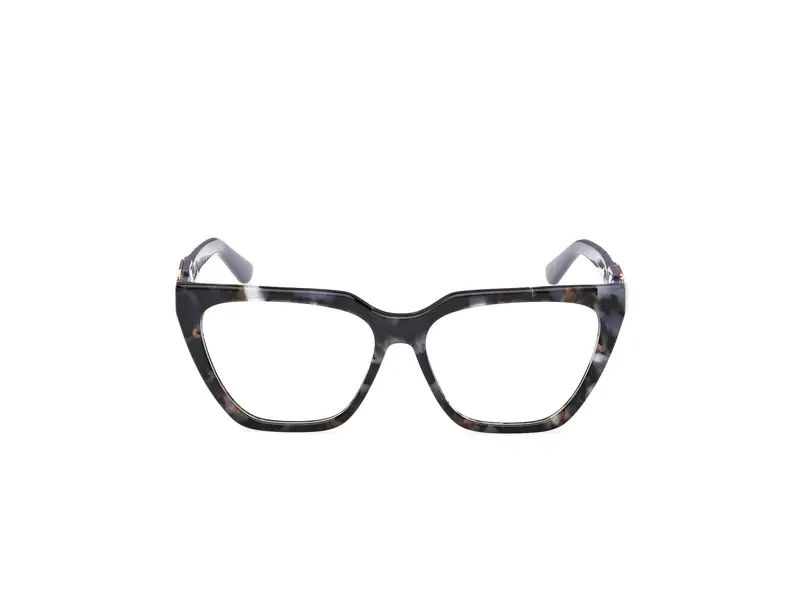 Guess Donna GU2985 020 Montature da vista Acetato Grigio Cat Eye Normale miniatura 2