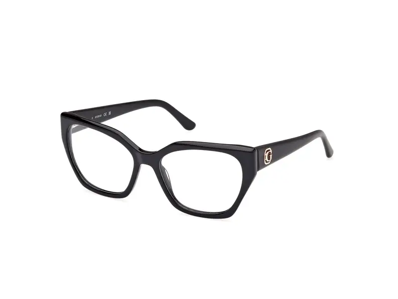 Guess Donna GU50112 001 Montature da vista Acetato Nero  Squadrata Normale