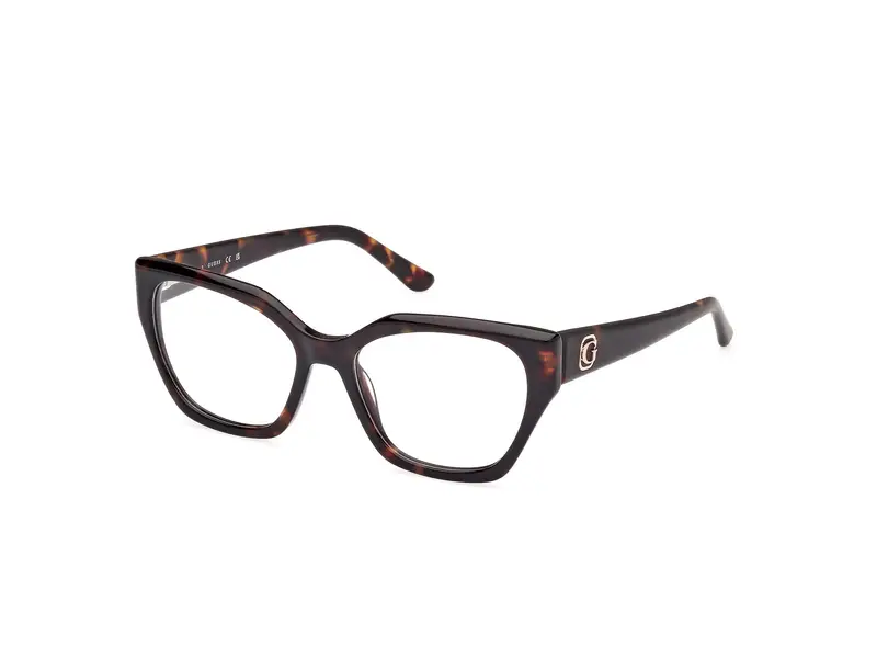 Guess Donna GU50112 052 Montature da vista Acetato Havana  Squadrata Normale