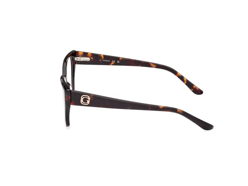Guess Donna GU50112 052 Montature da vista Acetato Havana Squadrata Normale miniatura 2