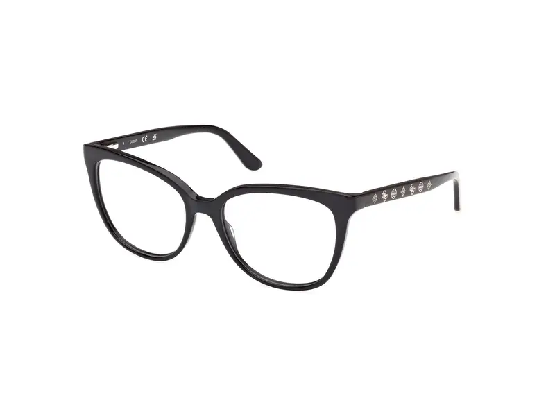 Guess Donna GU50114 001 Montature da vista Acetato Nero  Squadrata Normale