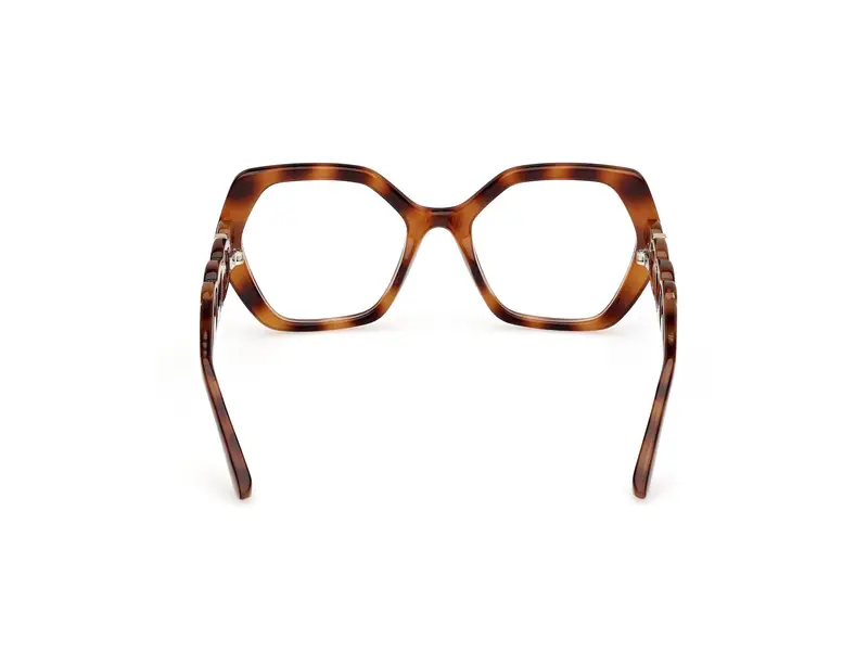 Guess Donna GU50116 053 Montature da vista Iniettato Havana Geometrica Normale miniatura 3