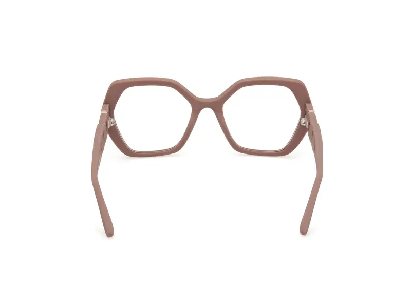 Guess Donna GU50116 058 Montature da vista Iniettato Beige Geometrica Normale miniatura 3