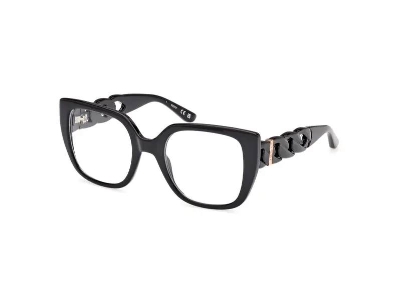 Guess Donna GU50118 001 Montature da vista Iniettato Nero  Squadrata Normale