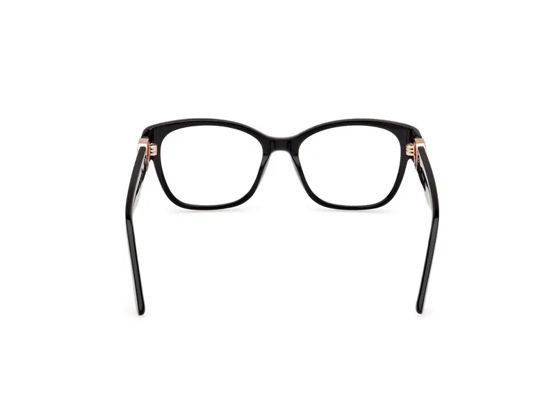 Guess Donna GU50120 001 Montature da vista Acetato Nero Squadrata Normale miniatura 3