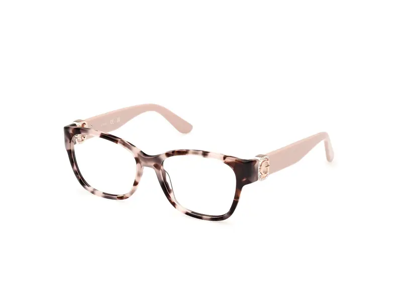 Guess Donna GU50120 055 Montature da vista Acetato Havana  Squadrata Normale