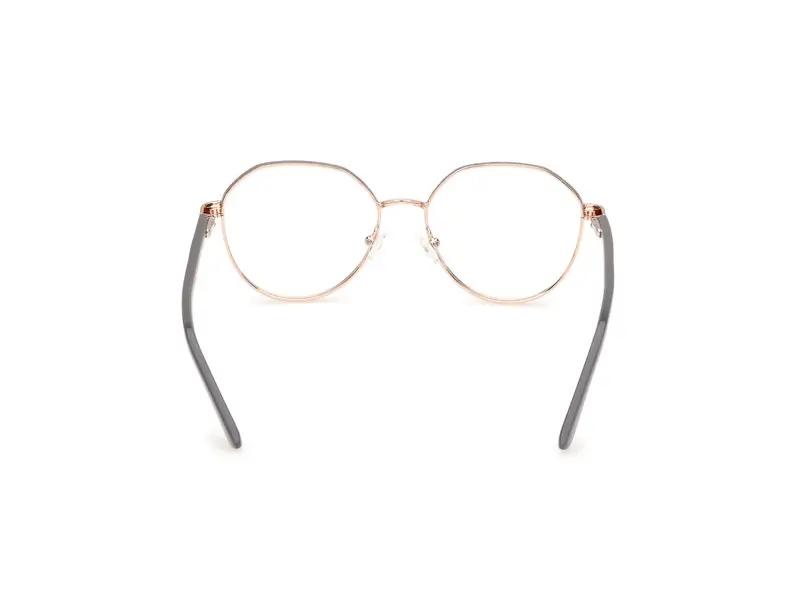 Guess Donna GU50124 028 Montature da vista Metallo Oro Rotonda Normale miniatura 3