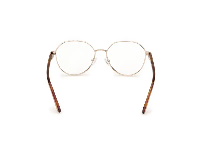 Guess Donna GU50124 032 Montature da vista Metallo Oro Rotonda Normale miniatura 3