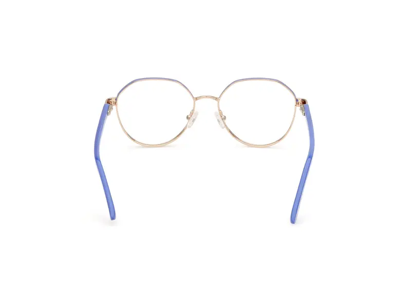 Guess Donna GU50124 092 Montature da vista Metallo Oro Rotonda Normale miniatura 3