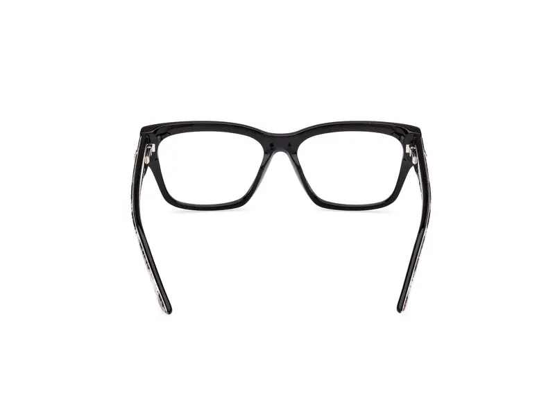 Guess Donna GU50126 001 Montature da vista Acetato Nero Squadrata Normale miniatura 3
