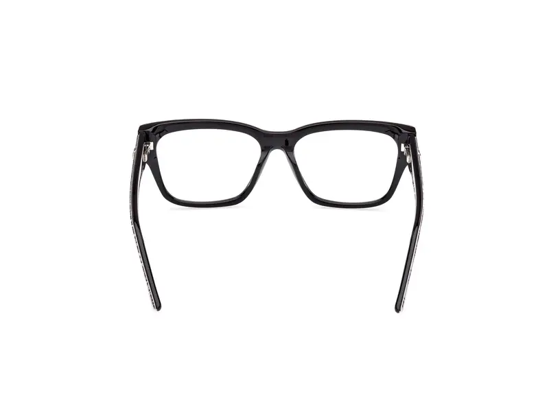 Guess Donna GU50126 005 Montature da vista Acetato Nero Squadrata Normale miniatura 3