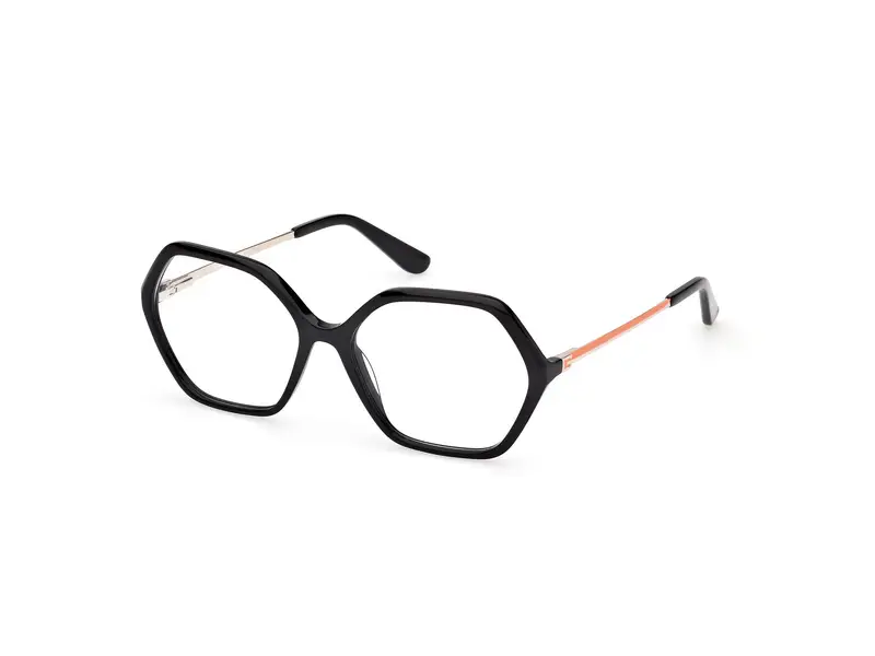 Guess Donna GU50149 001 Montature da vista Acetato Nero Geometrica Normale