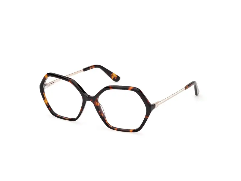 Guess Donna GU50149 052 Montature da vista Acetato Havana Geometrica Normale