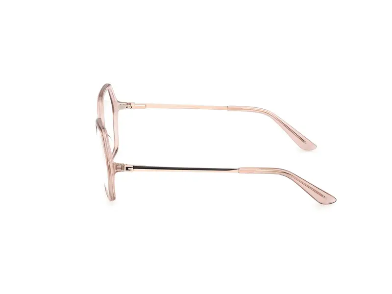 Guess Donna GU50149 057 Montature da vista Acetato Beige Geometrica Normale miniatura 2