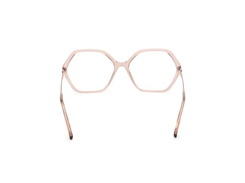 Guess Donna GU50149 057 Montature da vista Acetato Beige Geometrica Normale miniatura 3