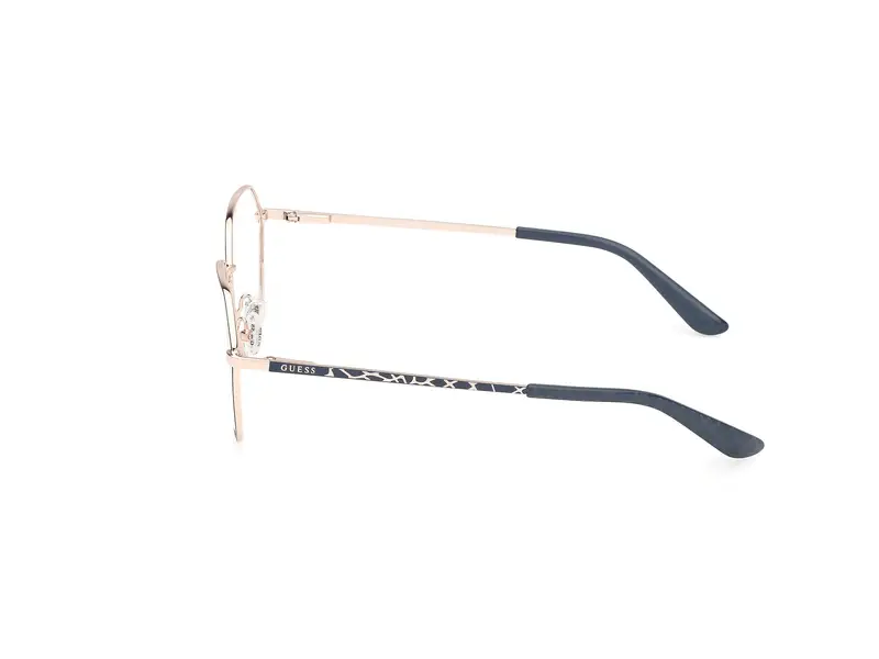 Guess Donna GU50169 091 Montature da vista Metallo Blu Rotonda Normale miniatura 2